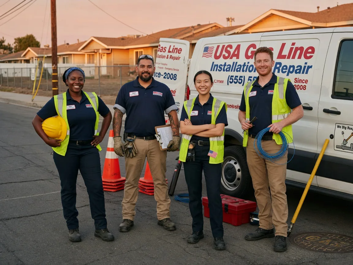 Gas Line Installation company in Bluff City, TN